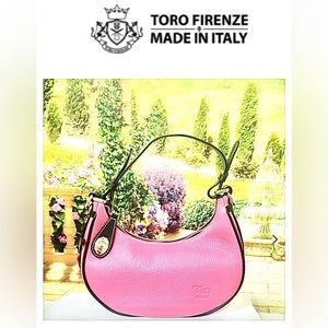 Leather Bag  Toro Firenze Pink